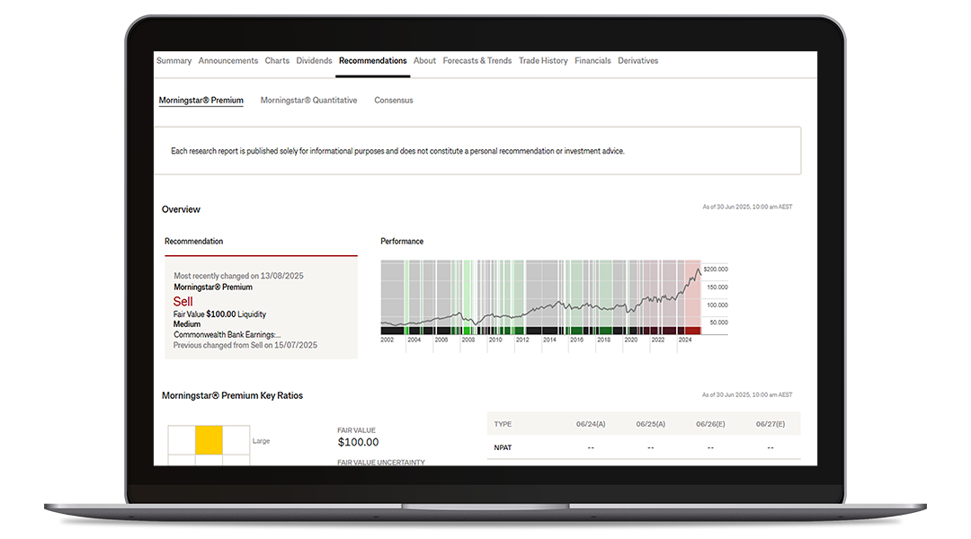 What’s new, CommSec?